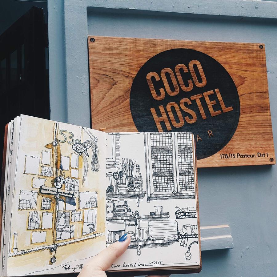 Coco Hostel Хошимін Екстер'єр фото